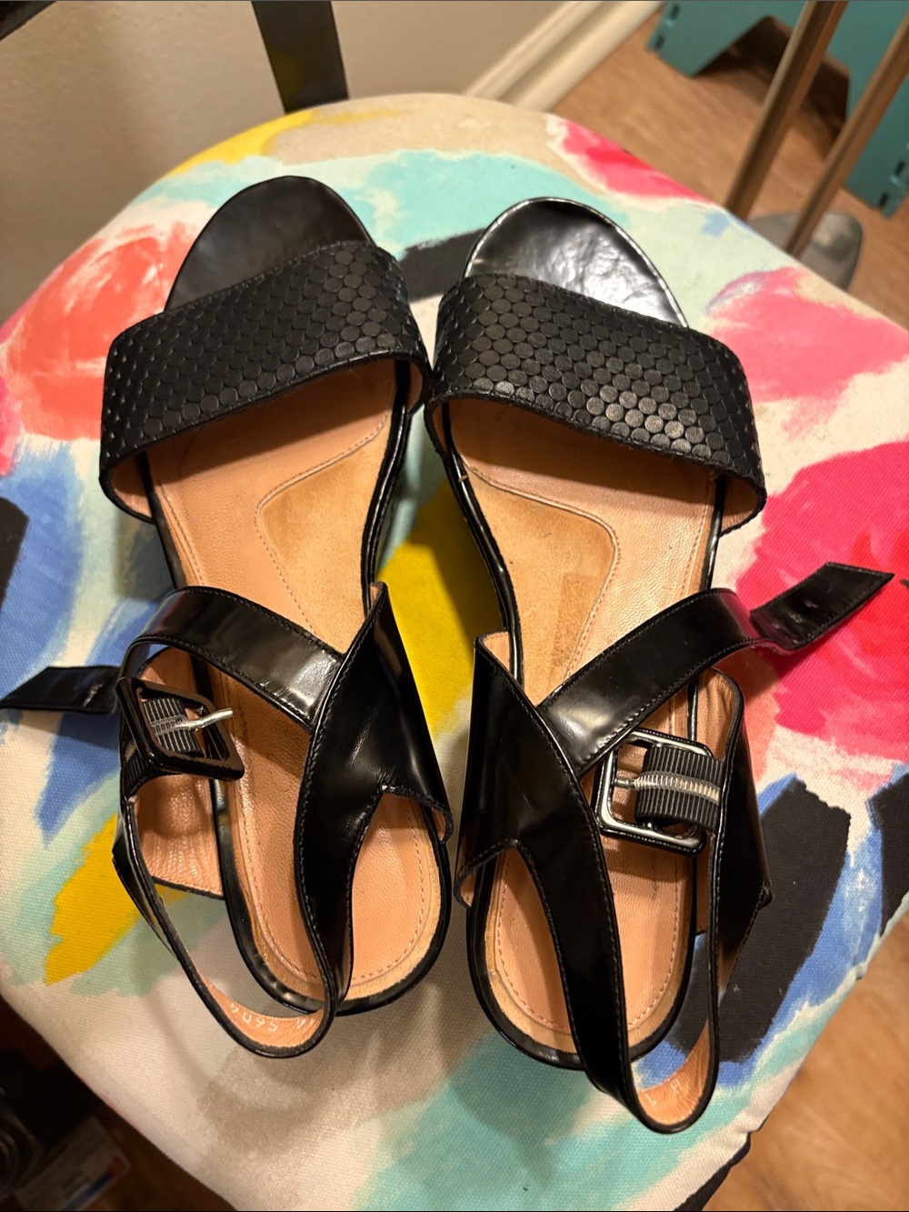 Robert Clergerie wedge sandals